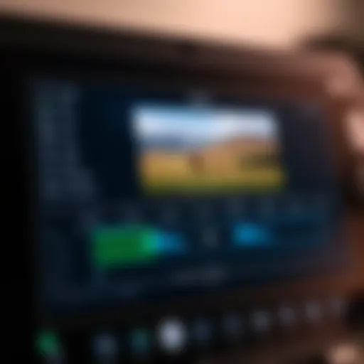 Video Editing Interface for Speed Adjustment A modern video editing interface showcasing speed adjustment options.