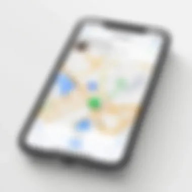 Utilizing Find My iPhone Visual representation of the Find My iPhone feature