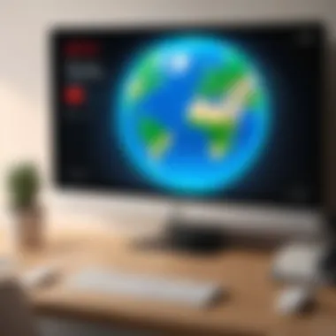 Global Netflix Access Techniques Visual representation of global Netflix content access