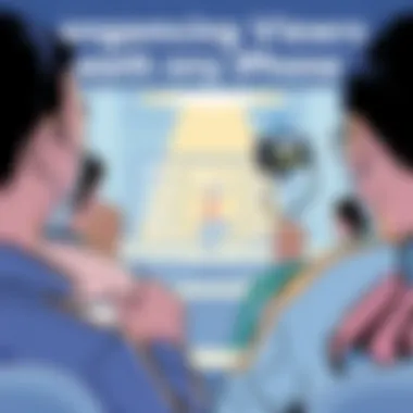 Engaging Viewers Through Live Streaming Live streaming scenario with viewers engaged