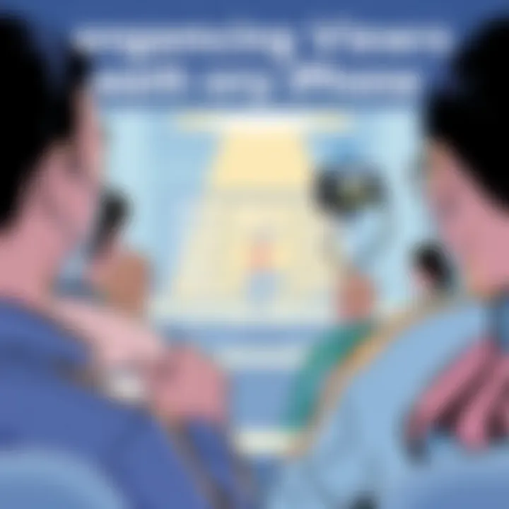 Engaging Viewers Through Live Streaming Live streaming scenario with viewers engaged