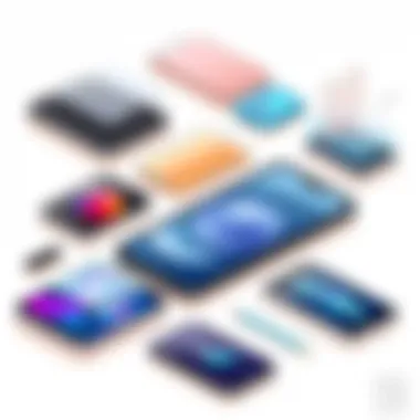 Diverse Types of Phone Protectors Various phone protector options available