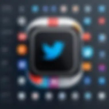 Unique Features of Leading Social Media Apps Infographic illustrating unique features of leading apps
