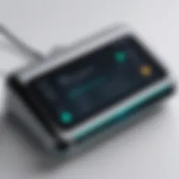User engaging with an answering machine app on an iPhone