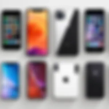 The evolution of iPhone models over the years