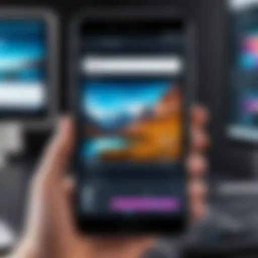 Creative video editing on a smartphone