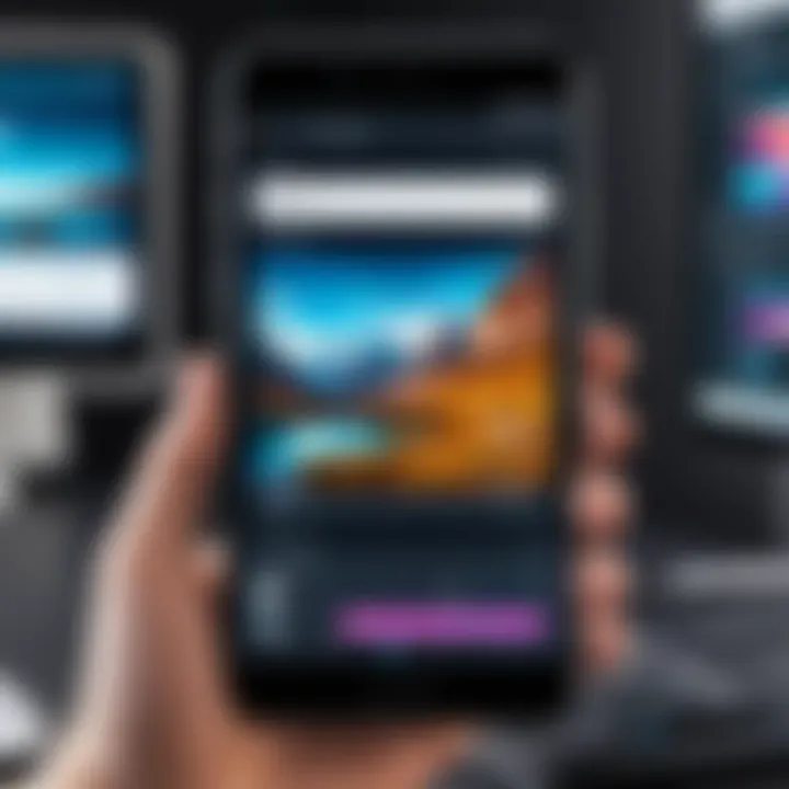 Creative video editing on a smartphone