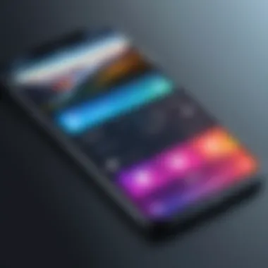 User-friendly interface of a video app