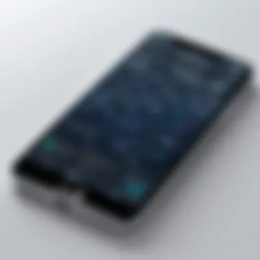 In-Depth Network Information Detailed network information displayed on an iPhone