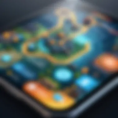 Engaging Strategy Game Interface Captivating game interface showcasing strategy mechanics