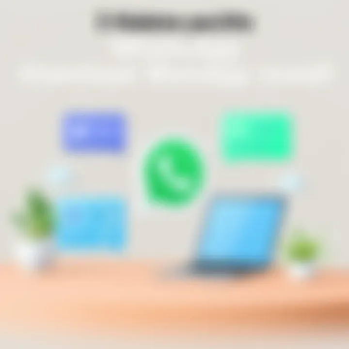 Graphic illustrating user-related factors impacting WhatsApp installation