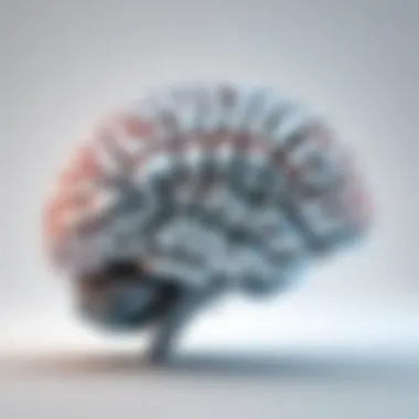The Cognitive Side of Texting An illustration of a brain symbolizing cognitive processing in texting.