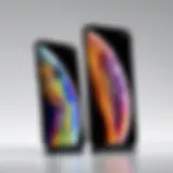 Comparison of iPhone XS and iPhone X designs