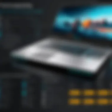 Competitive Positioning in Gaming Laptop Market Comparison chart illustrating Alienware's positioning in the competitive gaming laptop market.