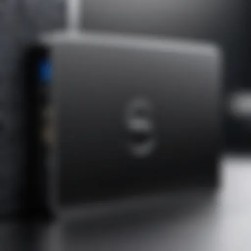 Dell External SSD showcasing sleek design