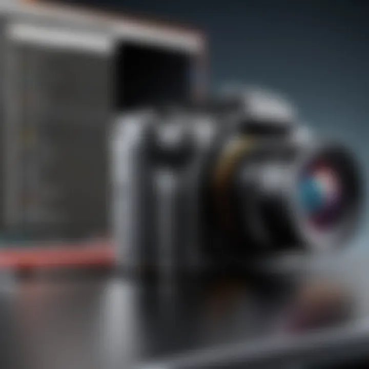 Advanced features of camera software