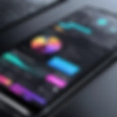 User Interface of a Top Video Editing App User-friendly interface of a popular third-party video editing application