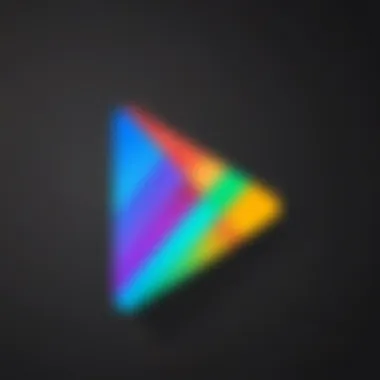 Visual representation of Google Play Store logo