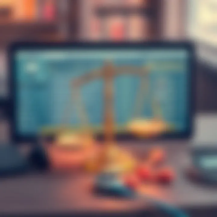 Understanding Legalities of Music Downloads An illustration of legal considerations in music downloading