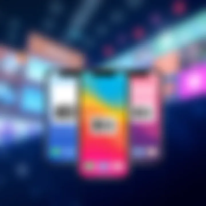 Comparison of different UPC reader apps interface