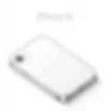 Sleek Design of the iPhone SE Elegant design of the iPhone SE showcasing its sleek lines and compact form.