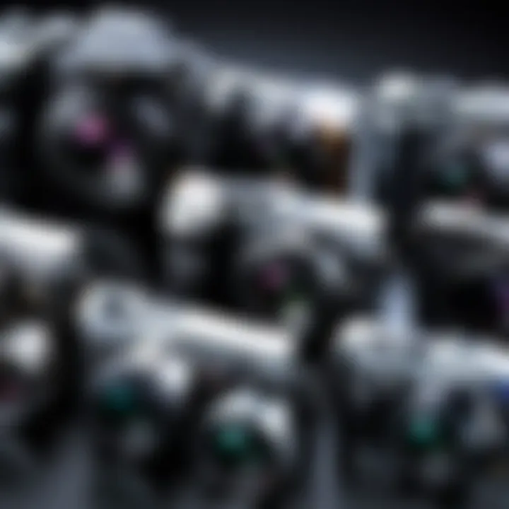 A diverse array of Lumix cameras suited for various photography styles