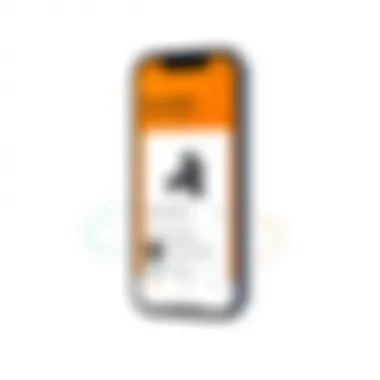 Smartphone displaying the Fire Stick app interface