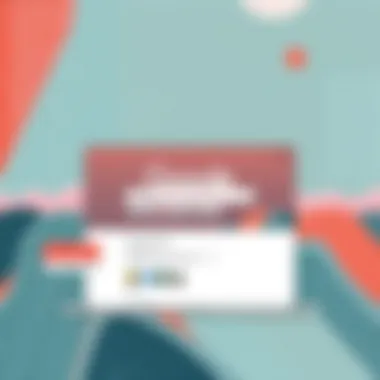 Personalized Google homepage with artistic background