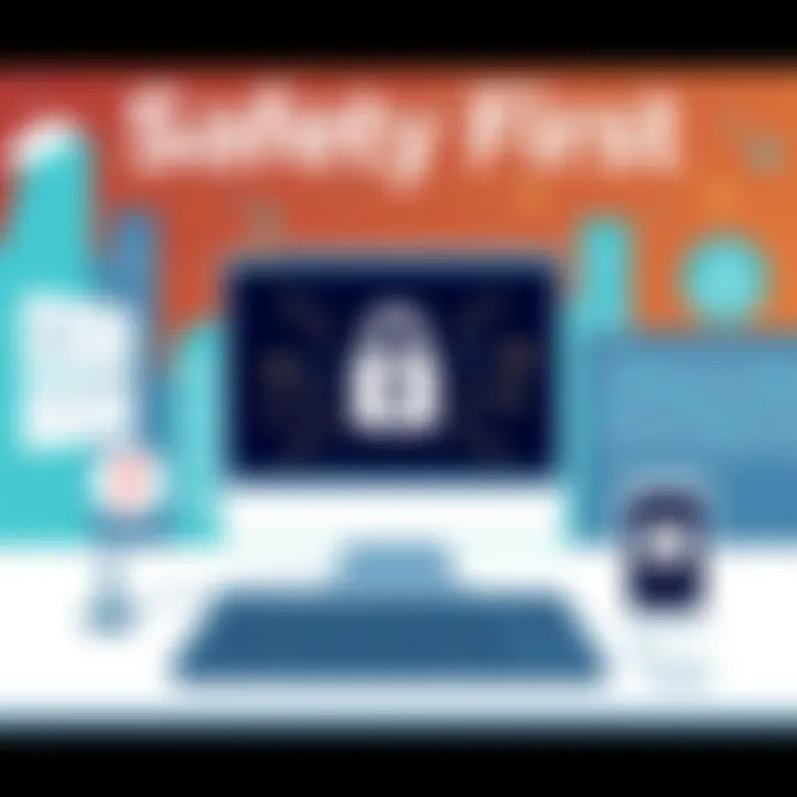 Safety precautions for deep web browsing