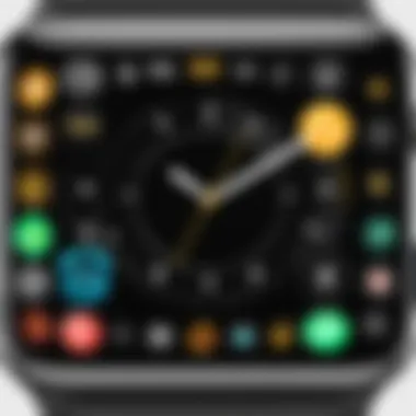 Diverse Collection of Apple Watch Faces A variety of watch faces available for Apple Watch