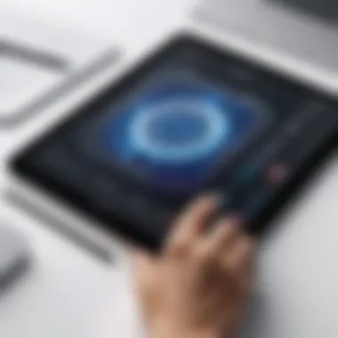 Diverse Drawing App Interfaces Showcasing diverse drawing app interfaces on an Apple device