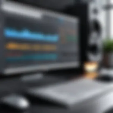 Exploring Audio Editing Software Modern audio editing software interface showcasing various editing tools