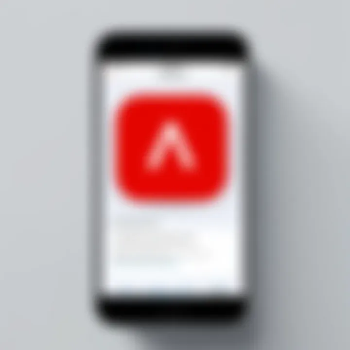 Adblocker interface on iPhone