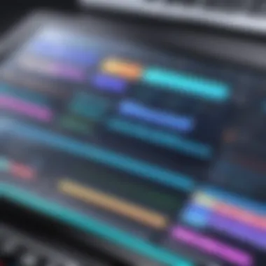 User-Friendly DAW Interface Digital audio workstation interface showcasing an intuitive layout