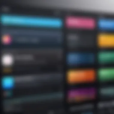 Diverse Musical Genre Options Musical genre selection within a digital audio platform