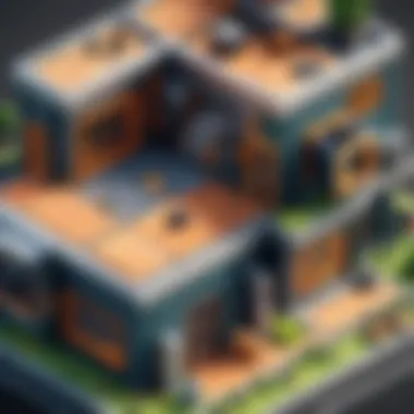 Innovative Building Mechanics An engaging gameplay scene showcasing building mechanics