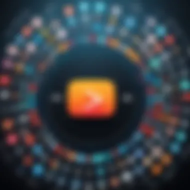 Audience Demographics of Video Platforms An infographic showcasing audience demographics across various video platforms.