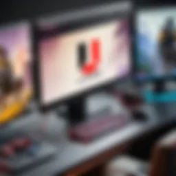 High-performance gaming setup for Apex Legends
