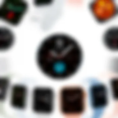 Diverse Collection of Watch Faces Diverse collection of Apple Watch Series 7 faces for different occasions