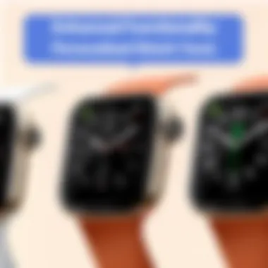 Enhanced Functionality with Personalized Watch Faces Enhanced functionality of Apple Watch Series 7 through personalized watch faces