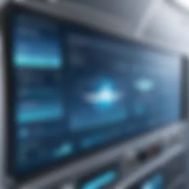 Interface of a Modern Airplane Identification Application Cutting-edge airplane identification application interface
