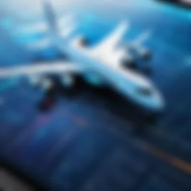 Data Visualization in Aircraft Identification Technology Data analysis features of aviation apps visualized
