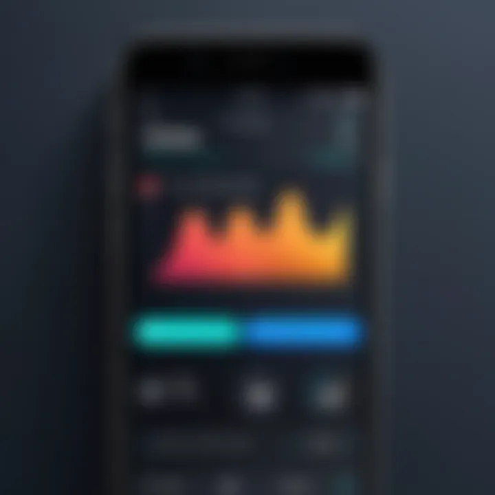 User interface of a voice enhancement app