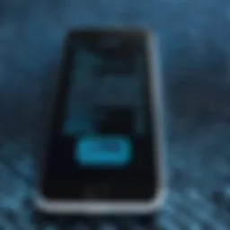 Concept of digital privacy with fake phone numbers