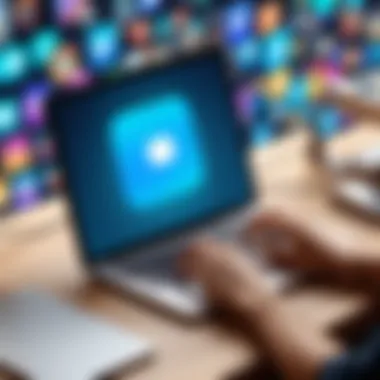 Reaching a Wider Audience Through Chat Tools Diverse audience engaging with chat applications on their devices.