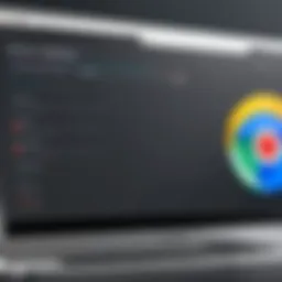 A sleek interface of Chrome recording software showcasing various features.