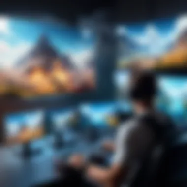 Immersive Gaming Experience Without Connectivity Constraints Gamers enjoying seamless gaming experience