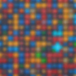 A vibrant screenshot of an engaging online puzzle game available on Google