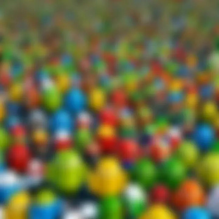 A collage of Android games appealing to different player types