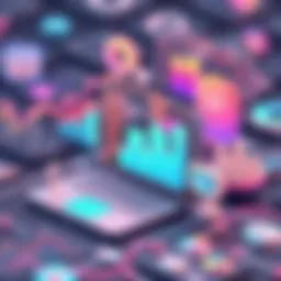 Visual representation of Instagram account analytics